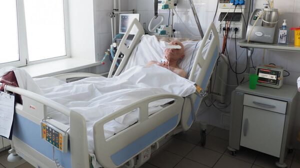 Мужчина, доставленный в Красноярскую краевую клиническую больницу №1, в состоянии сильного переохлаждения