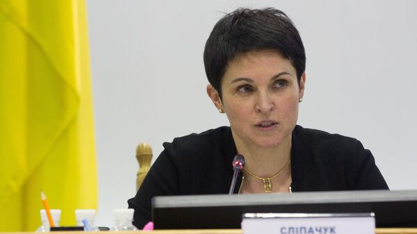 Председатель Центральной избирательной комиссии Украины Татьяна Слипачук