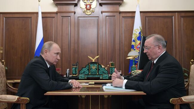  Владимир Путин и Николай Токарев