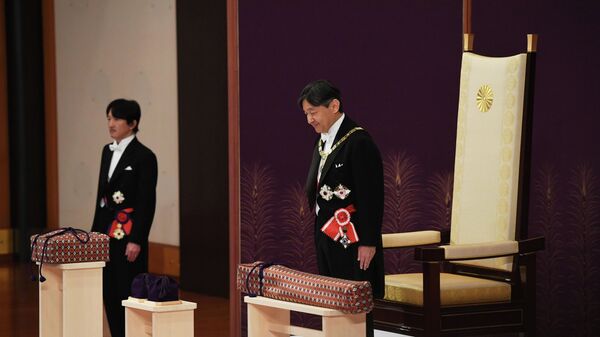 Интронизация нового императора Японии Нарухито