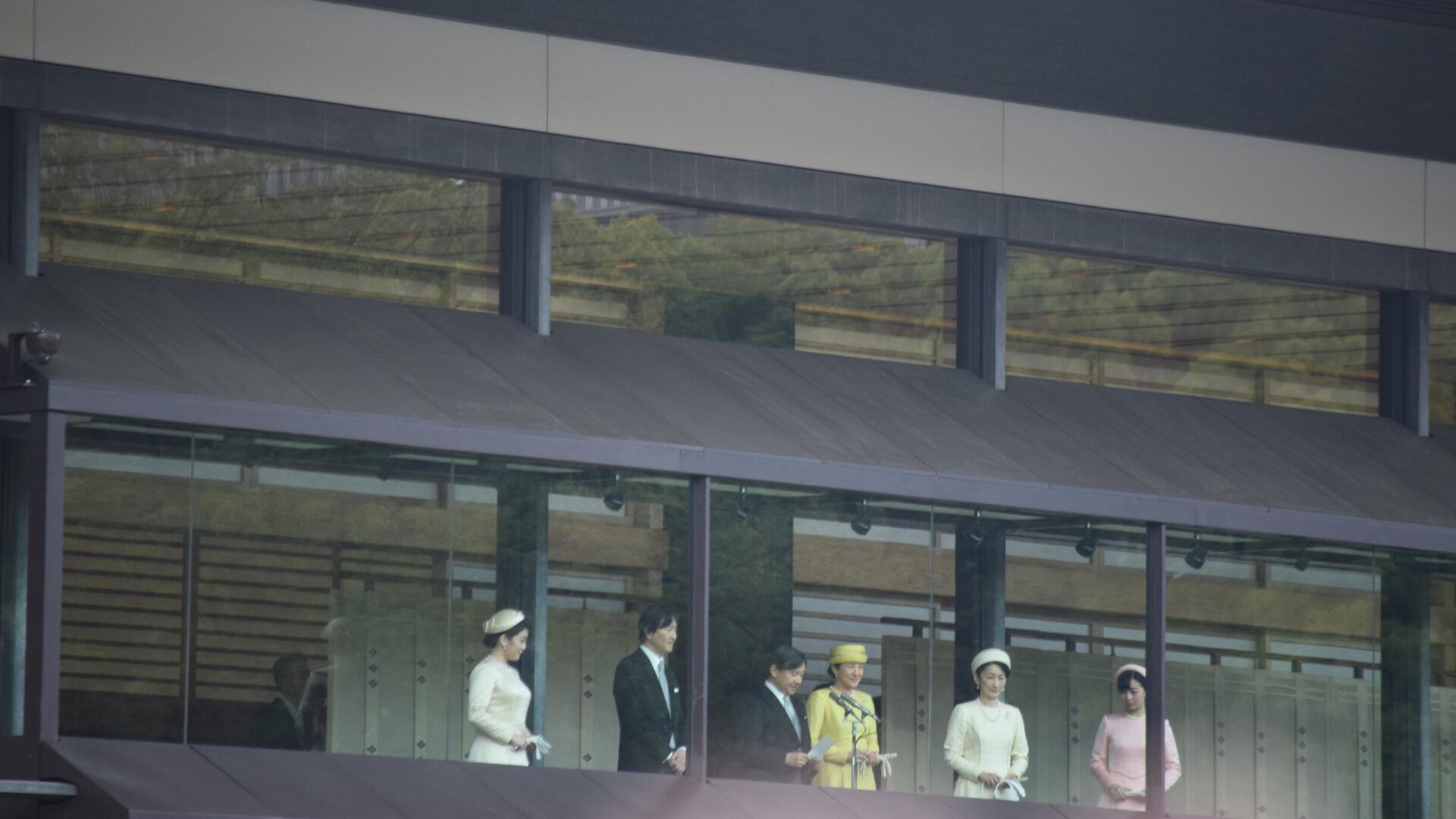 Новый император Нарухито в императорском дворце в Токио. 4 мая 2019 - РИА Новости, 1920, 03.01.2021