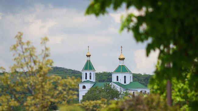 Храм Святой Блаженной Ксении Петербургской в селе Абрау-Дюрсо в Краснодарском крае