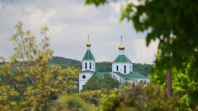 Храм Святой Блаженной Ксении Петербургской в селе Абрау-Дюрсо в Краснодарском крае