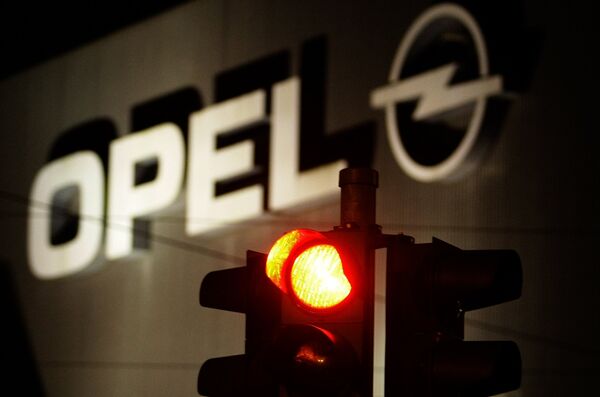 Завод Opel в Германии