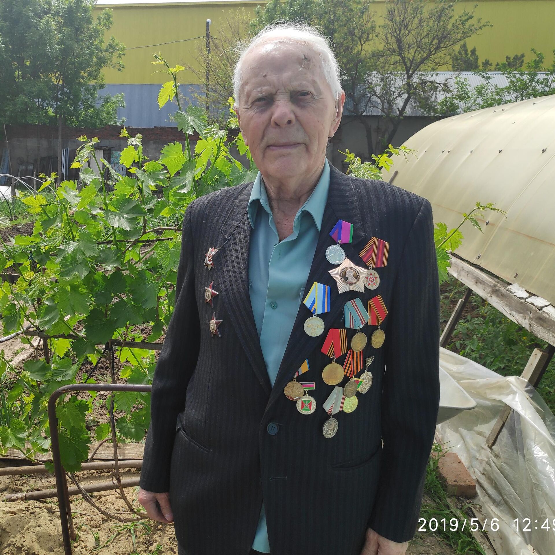 Столетний ветеран раскрыл секрет долголетия - РИА Новости, 09.05.2019