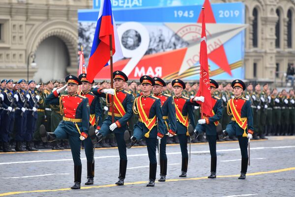 Парадный марш преображенского полка