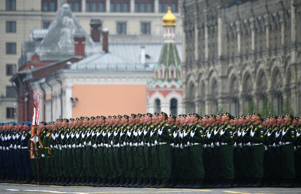 Парадный марш преображенского полка