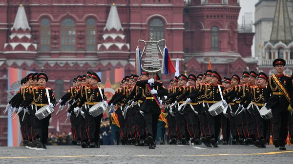 Военный парад, посвященный 74-й годовщине Победы в Великой Отечественной войне