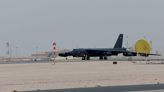 Американский стратегический бомбардировщик Boeing B-52 Stratofortress