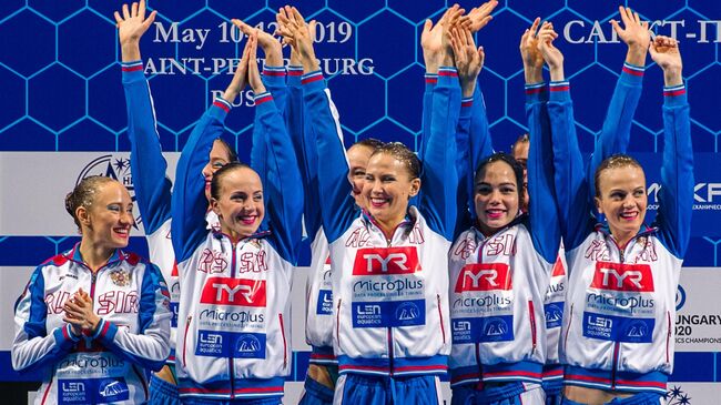 Спортсменки сборной России