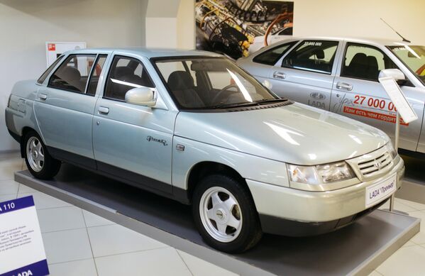 Автомобиль Lada Премьер в музее прототипов АвтоВАЗ в Тольятти