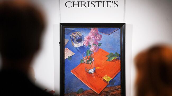 Картина Кузьмы Петрова-Водкина на аукционе русского искусства Christie's