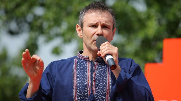 Лидер украинской рок-группы Океан Эльзы Святослав Вакарчук объявил о создании своей партии Голос