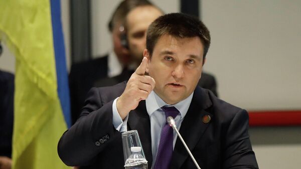 Бывший министр иностранных дел Украины Павел Климкин 