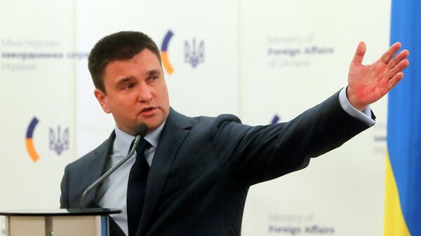 Бывший министр иностранных дел Украины Павел Климкин 
