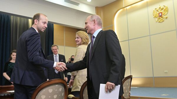 Президент РФ Владимир Путин встретился с учеными в Сочи