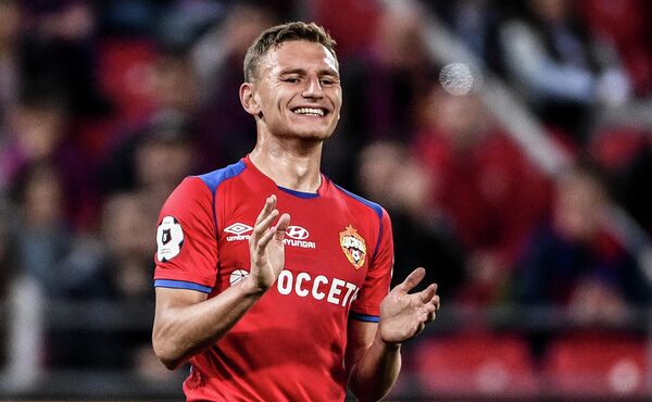 Форвард ЦСКА Фёдор Чалов Форвард ЦСКА Фёдор Чалов