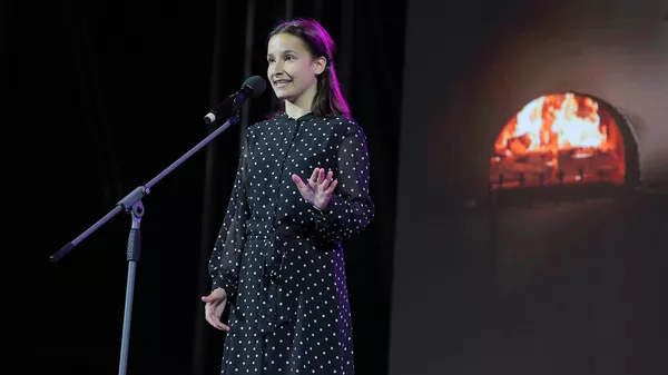 Участница конкурса чтецов Живая классика Екатерина Жигульская