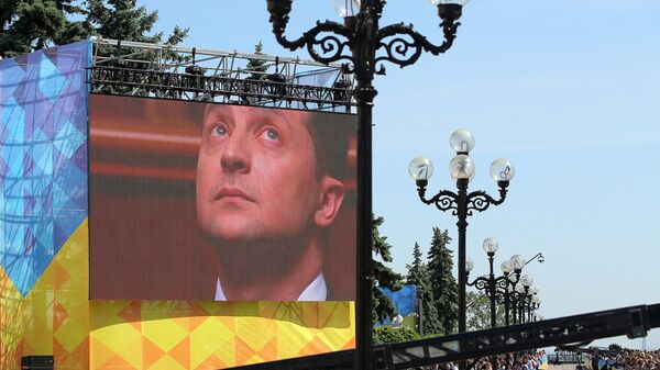 Трансляция церемонии инаугурации избранного президента Украины Владимира Зеленского в Киеве. 20 мая 2019