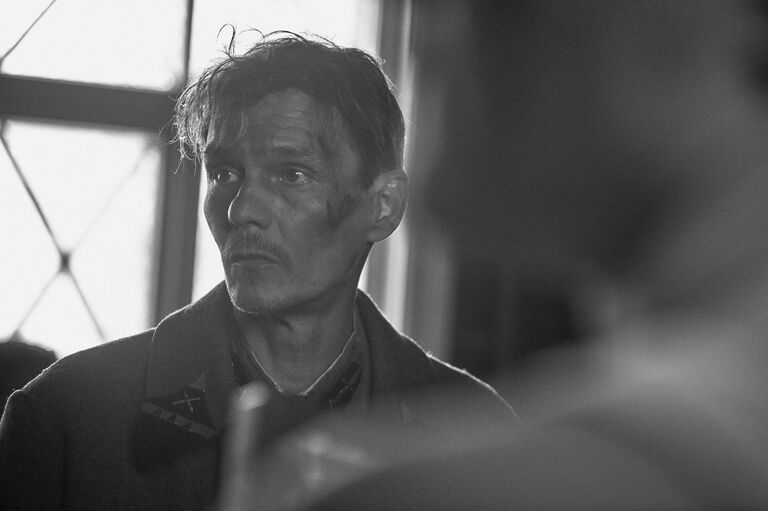 Кадр со съемок фильма Один день Ивана Денисовича, режиссер Глеб Панфилов Кадр со съемок фильма Один день Ивана Денисовича, режиссер Глеб Панфилов