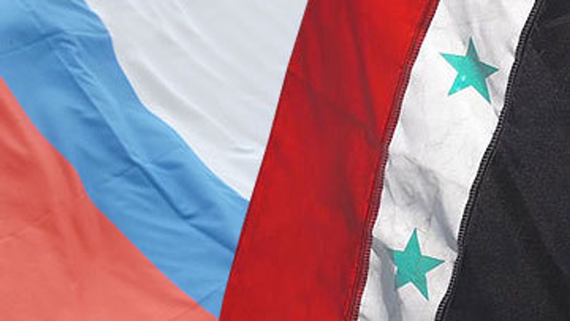 Флаги России и Сирии - РИА Новости, 1920, 15.03.2023