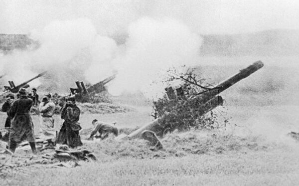 Советская артиллерия во время Великой Отечественной войны