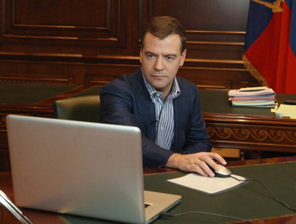Блог Медведева появится в ЖЖ