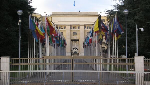 Дворец Наций в Женеве. Архивное фото