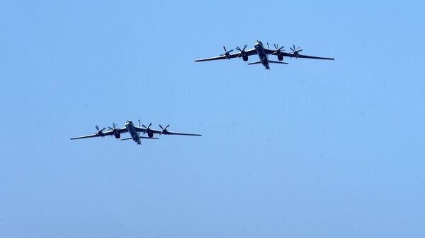 Самолеты Ту-95. Архивное фото