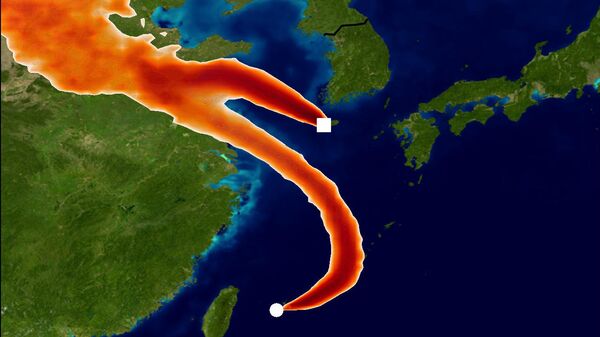 Фреоновый след из Китая, зафиксированный метеостанциями в Корее и Японии