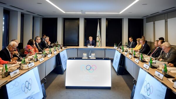 Заседание МОК по вопросам исключения бокса из программа Олимпийских игр 2020 года