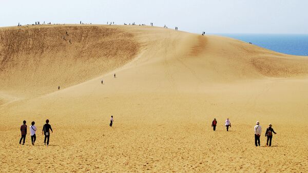 Песчаные дюны Тоттори, Япония 