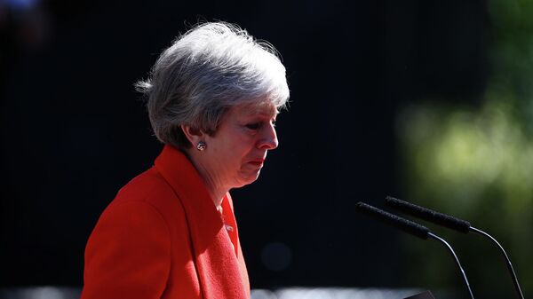 Премьер-министр Великобритании Тереза Мэй в Лондоне. 24 мая 2019