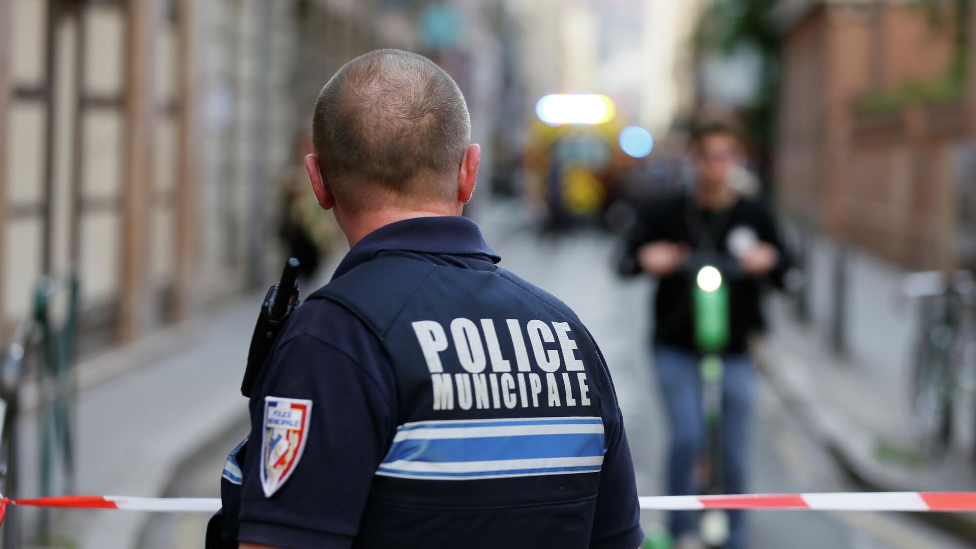 Полиция на месте взрыва в Лионе, Франция. 24 мая 2019  - РИА Новости, 1920, 07.11.2020