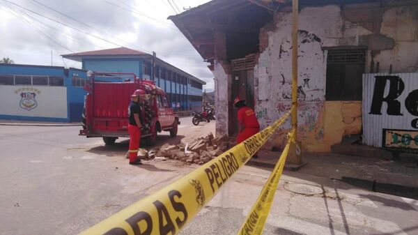 Ликвидация последствий землетрясения в регионе Лорето, Перу. 26 мая 2019