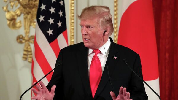 Президент США Дональд Трамп в Токио, Япония. 27 мая 2019