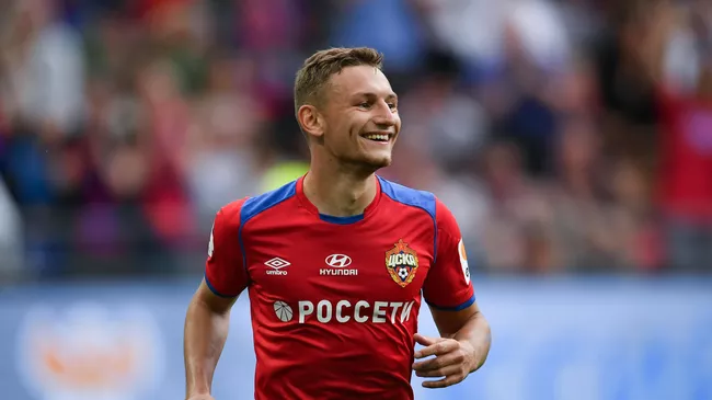 Форвард ЦСКА Федор Чалов