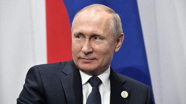 Президент РФ Владимир Путин принимает участие в заседании Высшего Евразийского экономического совета. 29 мая 2019