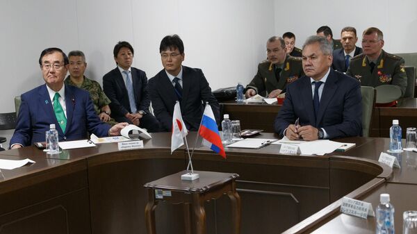 Министр обороны Российской Федерации Серегей Шойгу во время визита Японию. 30 мая 2019