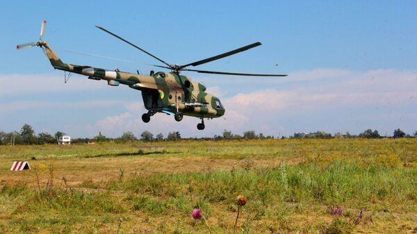 Вертолет Ми-8 ВС Украины 
