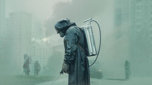 Кадр из мини-сериала Чернобыль