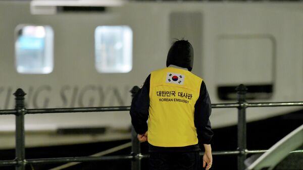 Сотрудник посольства Южной Кореи в Будапеште в районе крушения катера