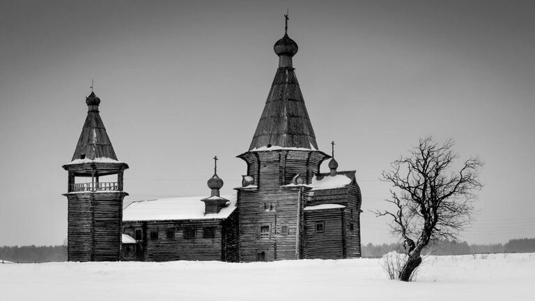 храм Иоанна Златоуста (1665 год) - село Саунино