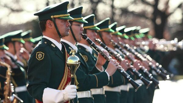 Оркестр Сухопутных войск Сил самообороны Японии выступит на Спасской башне в Москве