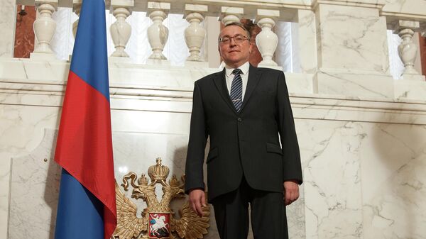 Посол России в Австрии Дмитрий Любинский. Архивное фото