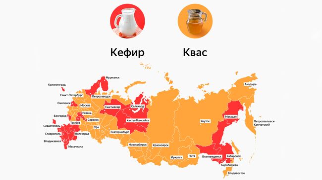 Какую окрошку любят в России