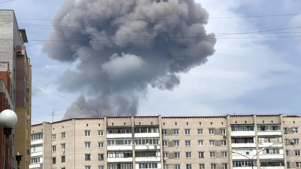 Взрыв на оборонном заводе Кристал в Дзежинске. 1 июня 2019