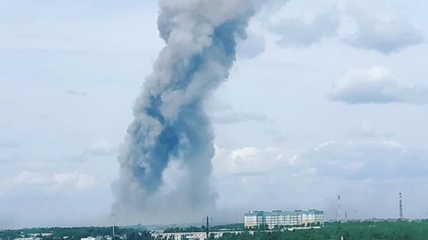 Взрыв на оборонном заводе Кристал в Дзежинске. 1 июня 2019