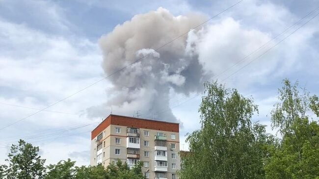 Взрыв на оборонном заводе Кристал в Дзержинске. 1 июня 2019