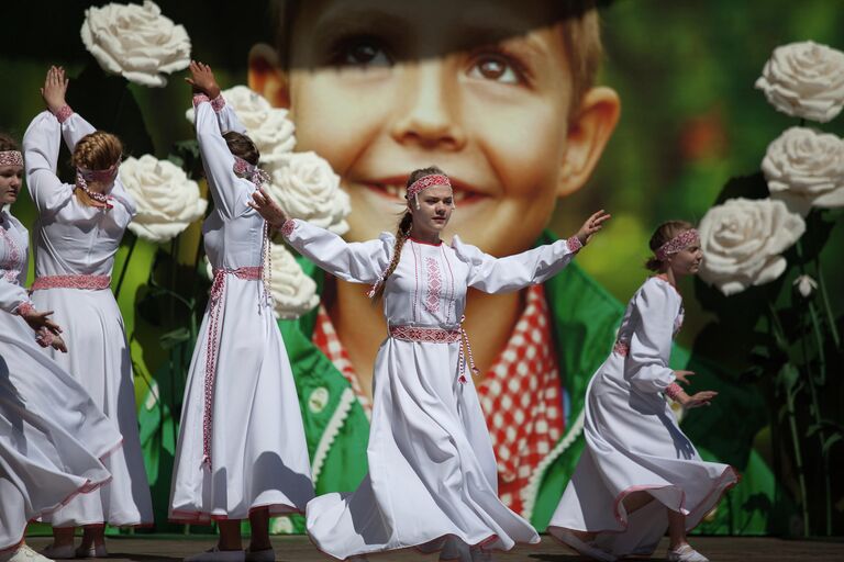 Концерт для посетителей парка развлечений Диво остров